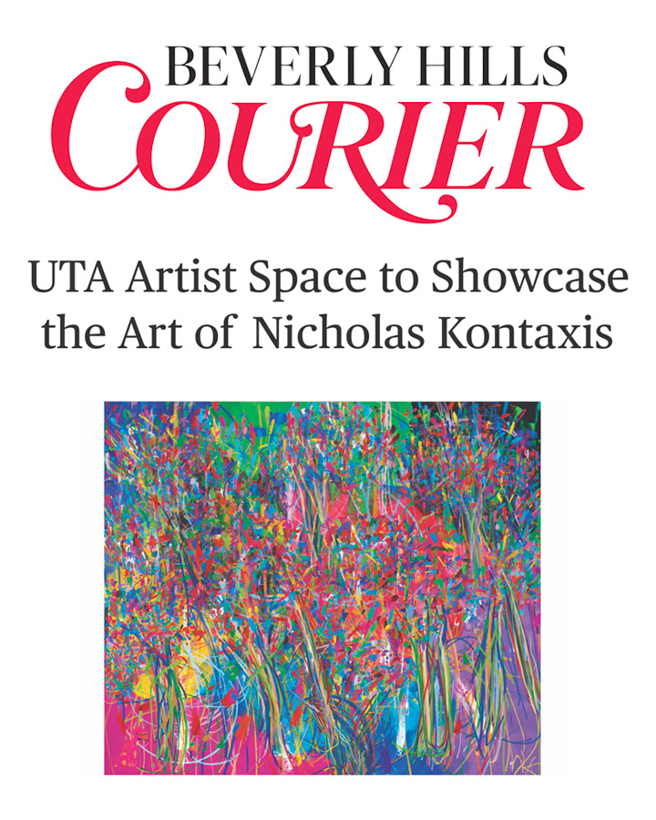 Beverly Hills Courier UTA Artist Space to Showcase the Art of Nicholas Kontaxis