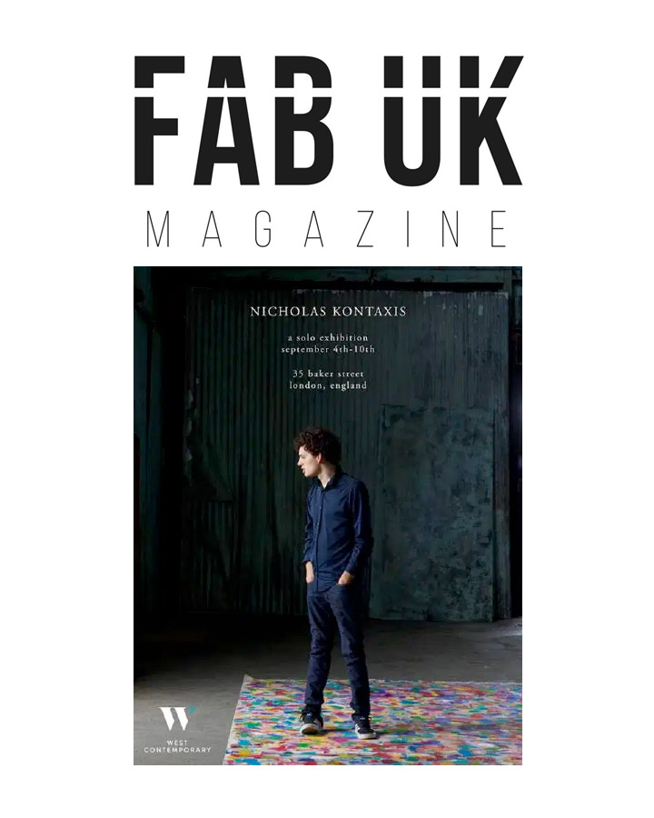 FAB UK Magazine, Nicholas Kontaxis, a solo exhibition